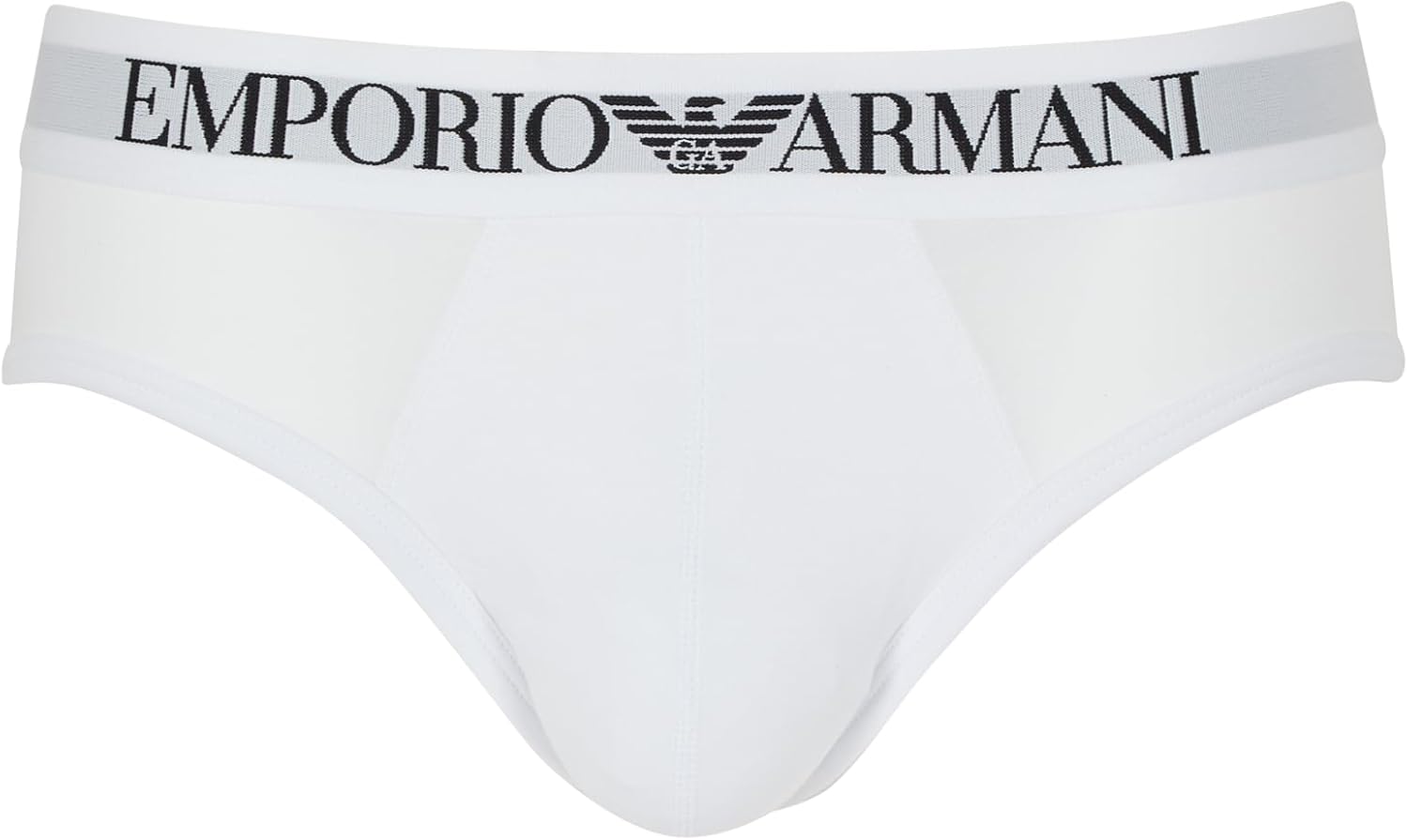 Emporio Armani mens Stretch Cotton Jersey Brief - Image 4