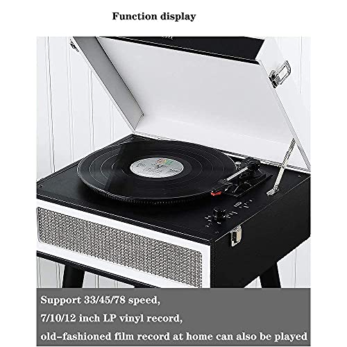 Tourne-Disque rétro à Trois Vitesses avec Haut-parleurs stéréo intégrés Prend en Charge la Sortie USB/RCA/Prise casque/MP3/téléphones Portables Lecture de musiq - Les Beatles, Paul McCartney, John Lennon, RIngo Starr, George Harrison Tourne-Disque rétro à Trois Vitesses avec Haut-parleurs stéréo intégrés Prend en Charge la Sortie USB/RCA/Prise casque/MP3/téléphones Portables Lecture de musiq – Image 7