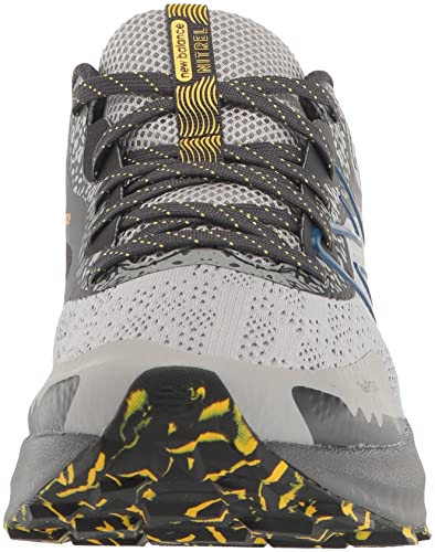 New Balance Men's Dynasoft Nitrel V5 Trail Running Shoe, Rain Cloud/Phantom/Egg Yolk, 11 #TOP1