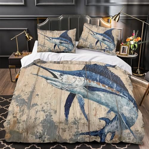 Housse de Couette Imprimé 3D Mandala King Parure de Lit Microfibre Confortable