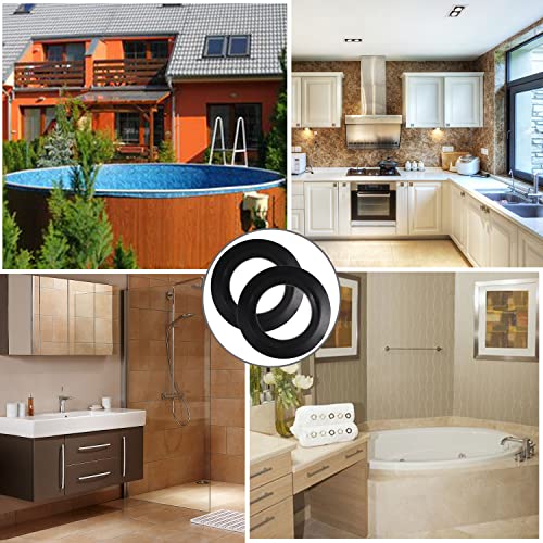 Lippendichtung Spüle Siebkörbchen Dichtung Dichtungsring abfluss Siebkorbdichtung für Küchenspüle Stopfenventil Abflussdichtung Ventildichtung