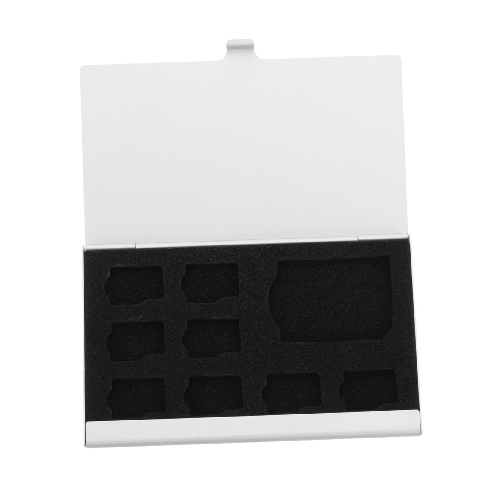 Angoily Storage Keeper Case Memory Storage Case with Slots for Cards Durable Holder Lightweight Design for Easy Portability Protects Against Scratches