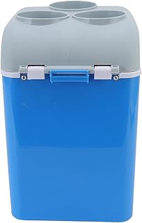 Mini geladeira, refrigerador compacto de 7,5 l e aquecedor de geladeira pessoal 12 V carregador de carro portátil cooler aquecedor de porta única mini geladeira congelador para carros viagens rodoviárias residências escritórios cuidados com a pele alimentos bebidas
