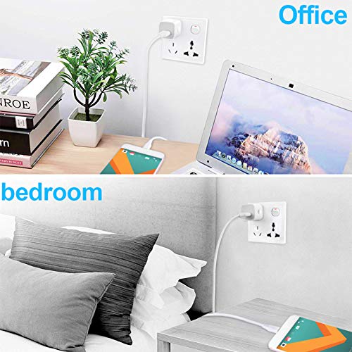 USB Plug Wall Adapter for iPhone,1A/5V Single Port Phone Wall Charger Block Charging Cube Box Brick 3 Pack for iPhone 15 Pro Max/14/13/12/11,Samsung Galaxy S24/S23/S22/S21/S20/A55/A14,Google Pixel 8a - Thumbnail 6