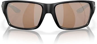 Costa Del Mar Mens Tailfin Rectangular Sunglasses