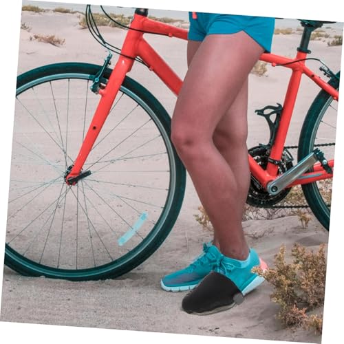 Cubiertas para zapatos de ciclismo invernales BESPORTBLE, impermeables y cortaviento para bicicleta de montaña y carretera, diseño antideslizante duradero, protección versátil para actividades al aire libre miniatura 4