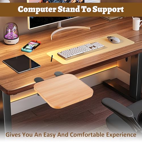 Extensor de mesa plegable para escritorio ergonómico y soporte de teclado DAJAVE 6