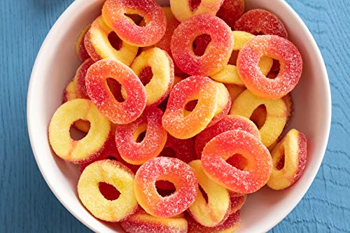Trolli Peachie O's Sour Gummy Rings Candy, 4.25 Ounce, Pack Of 12 #TOP2