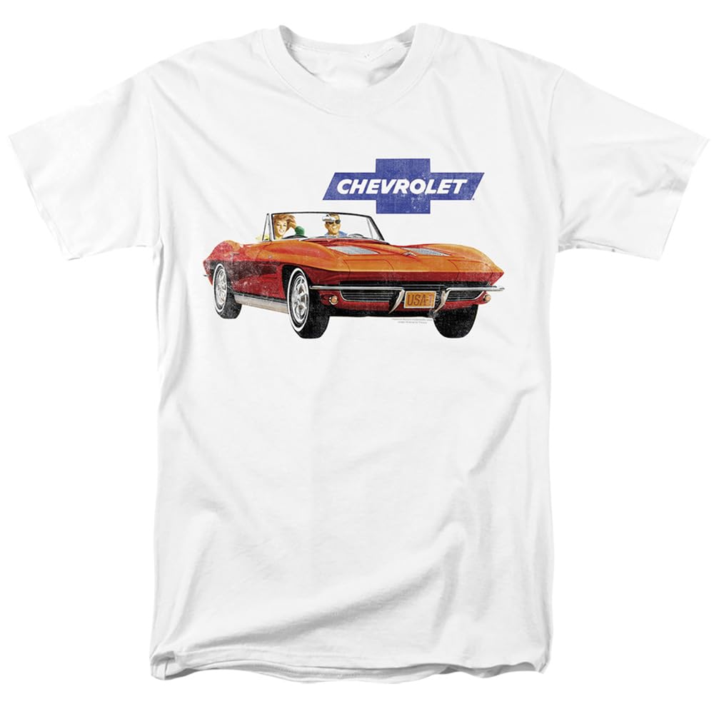 Popfunk Chevy Corevette Unisex Adult T Shirt Collection