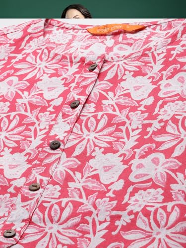 Image of INDO ERA Women Pure Cotton Kurta Set with Dupatta | Festive Suit Set, 11047