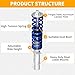Coilover Suspension Lowering Kit Replacement for VW Golf 1998-2005 Jetta MK4 1999-2004 Seat Leon 1999-2005 Audi A3 MK1 1998–2003,Height Adjustable Shock Absorber Struts Blue