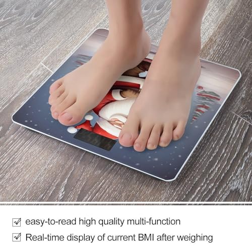 Báscula Digital de Baño Santa Claus en Scooter 400 lb miniatura 5