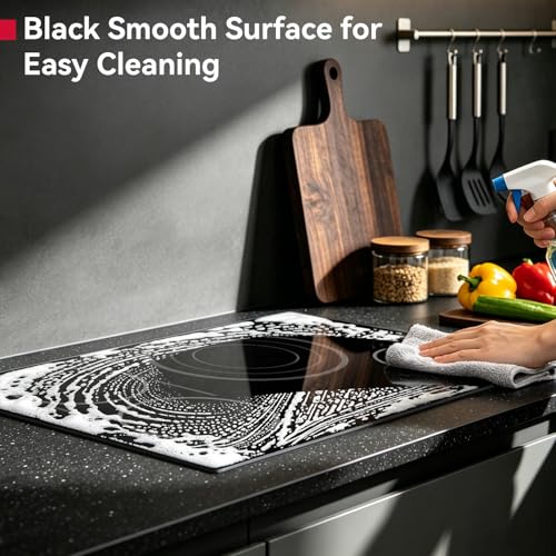 Image of GASLAND Electric Cooktop 30 Inch, 4 Burner Electric Stove with ETL Certificated, 8600W Built-in Radiant Stovetop with Sync Element and Timer, 9 Power Levels, Slide Touch Control, Child Lock, 240V