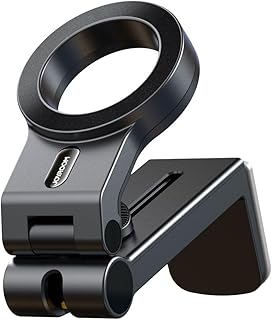 حامل موبايل مغناطيسي محمول للمكتب والسفر موديل JR-ZS365 من جوي رووم - أسود