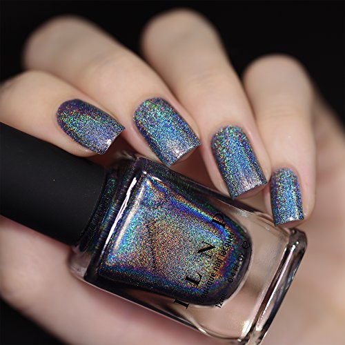 Image of ILNP Park Place - Dusk Blue Ultra Holographic Nail Polish