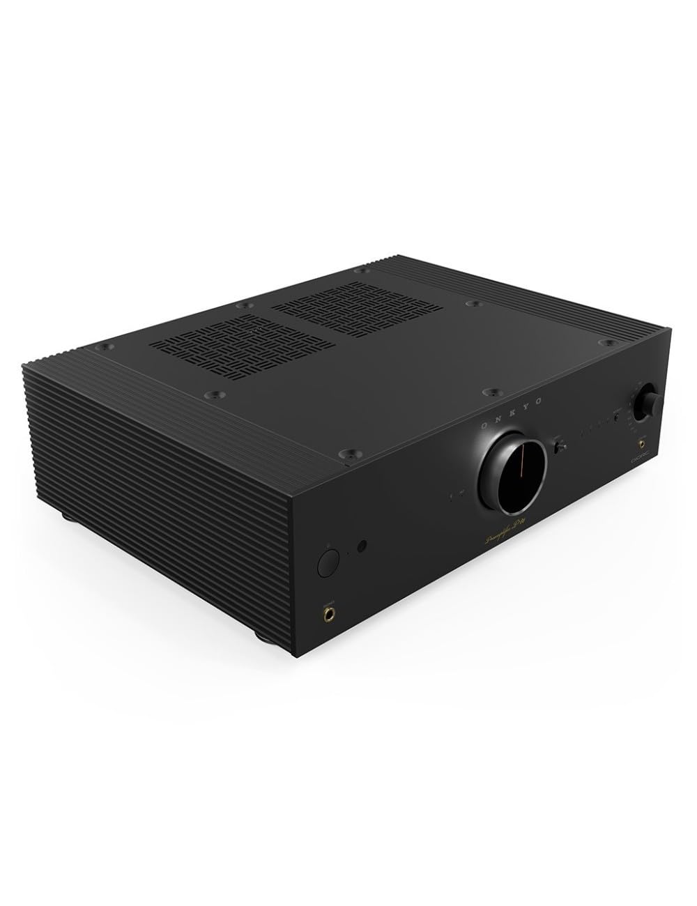 Onkyo P-80 Preamplificatore con stadio Phono MM/MC, DAC, streamer Ethernet/Wi-Fi, Bluetooth aptX HD, HDMI (ARC) e DAC, Nero