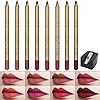 Wismee-Lip-Liner-Pencil-Set-8-Colors-Professional-Matte-Lipliner-with-Sharpener-Waterproof-Long-Lasting-Smooth-Natural-Filler-Contour-Shaping-Lip-Makeup-for-Woman-Soft-Lip-Liner-Pen-Makeup-Cosmetic Wismee Lip Liner Pencil Set 8 Colors Professional Matte Lipliner with Sharpener Waterproof Long Lasting Smooth Natural Filler Contour Shaping Lip Makeup for Woman Soft Lip Liner Pen Makeup Cosmetic