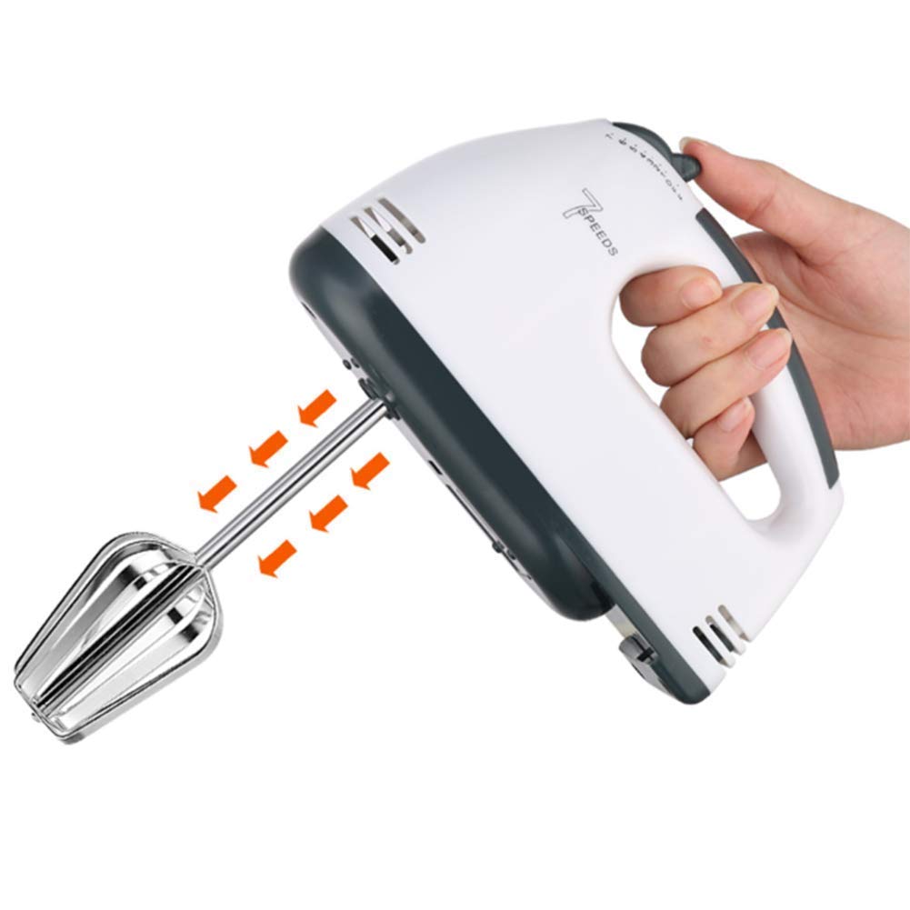 Impastatrice elettrica a Mano, Frusta a Mano Leggera a 7 velocità con Ciotola, per Cottura da Cucina Torta all'uovo Impastatrice elettrica Professionale Impastatrice per Dolci