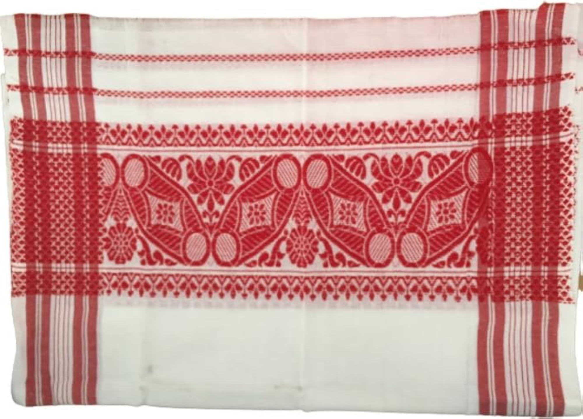 Cotton Hand, Hair, Face Gamchha Set (Pack of 2)