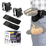 Lenink Tool Holster Compatible with Dewalt Drill, 2 Pack Drill Holster Cordless Drill Hook Power Too