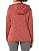 Reebok Girls' Classic Sherpa Lined Sweater Fleece Jacket, Heather Terracotta, 6X