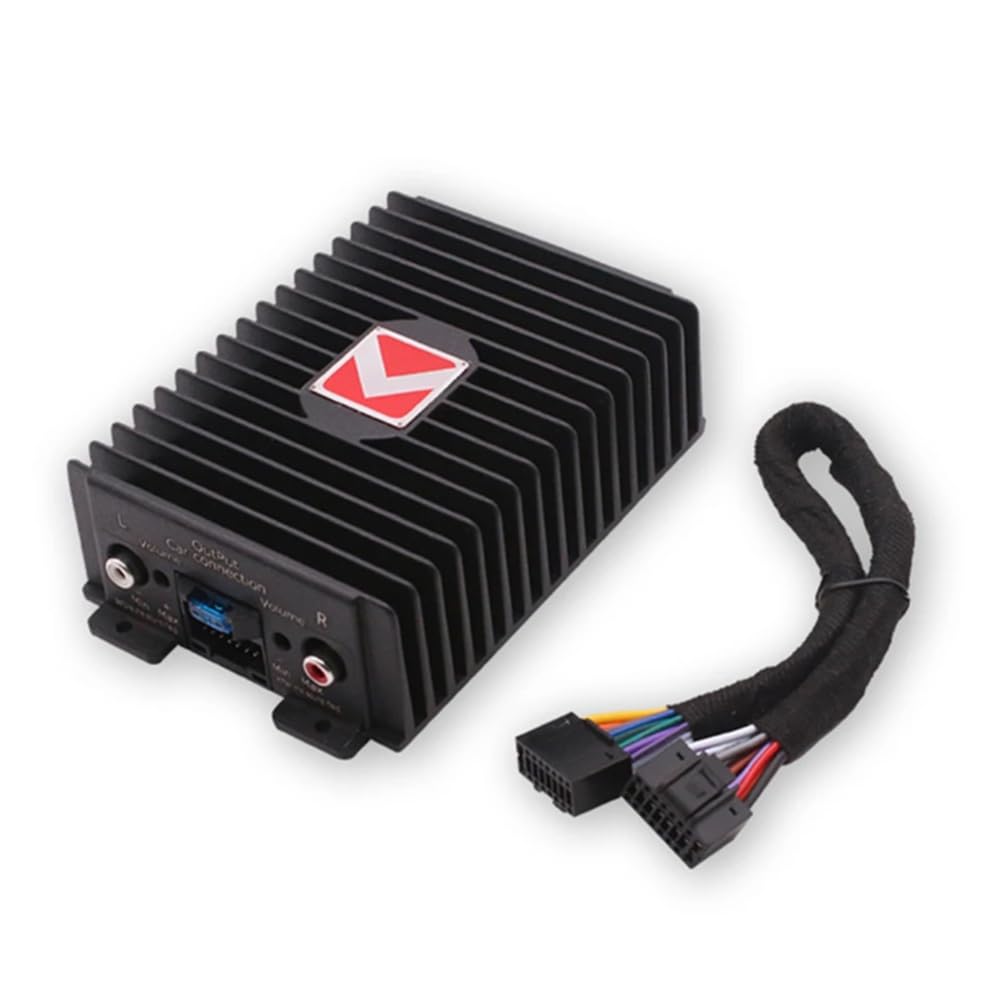 Amplificateur de Navigation Android pour Voiture, 4x80 W, Haute Puissance, Son Professionnel, Mise à Niveau HiFi, Facile à Utiliser,
