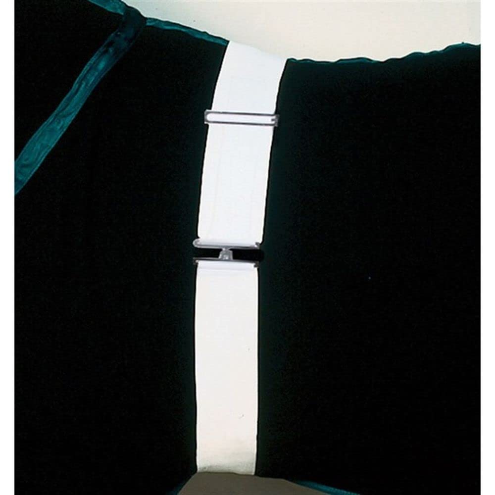 Dura-Tech Sure Fit Surcingle for Horses | Ensures Stable Positioning | Wide Elastic Surcingle Closure | Quick Fix for Blankets/Sheets | Not for Permanent Use | One Size Fits All Horses