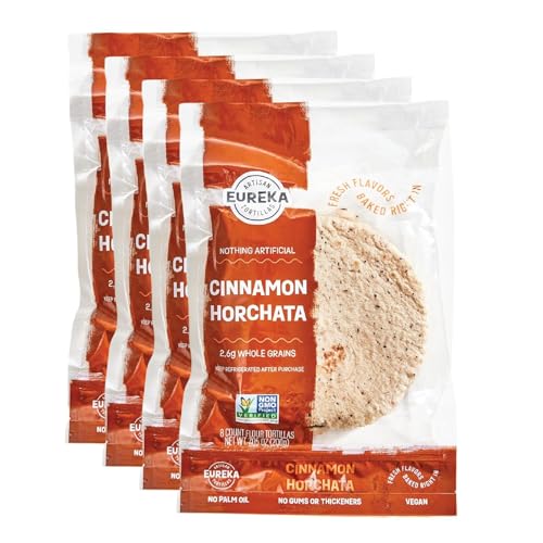 Eureka Tortilla Cinnamon Horchata Flour Tortillas | Artisanal Tortillas |