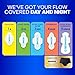 Always Maxi Feminine Pads For Women, Size 2 Long Super Absorbency, With Wings, Unscented, 60 Count
