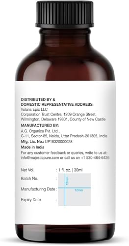 Miniatura 321 de Aceite Esencial Majestic Pure con cuentagotas de vidrio - 100% puro y natural - Aceites esenciales para difusor, aromaterapia, fabricación de jabón