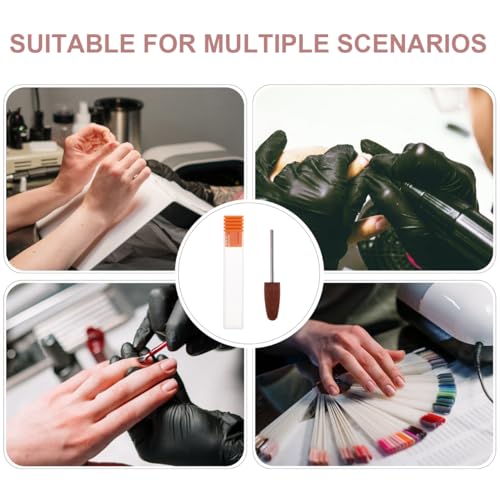 Cabezal de lijado de uñas de silicona para máquina eléctrica miniatura 7