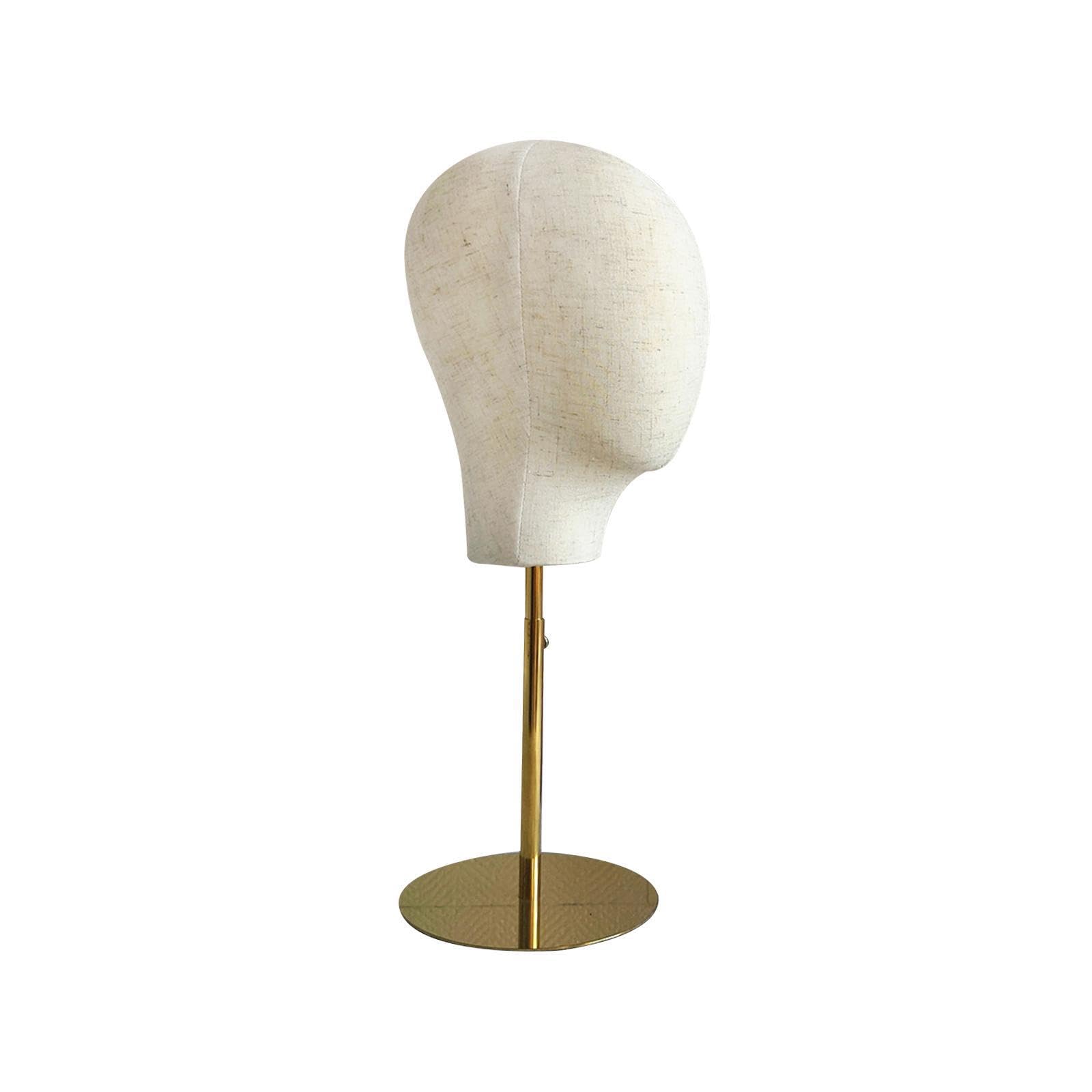 CYDZSRA Compact Manikin Head Display Stand For Showcasing Jewelry Hats Glasses And Accessories Salons And Photography Multipurpose Salon Styling Tools