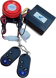 Generic 12V3A MP3 Player Motorcycle Alarm System Anti-Theft Safety Alarm Remote Control (1 Pack)