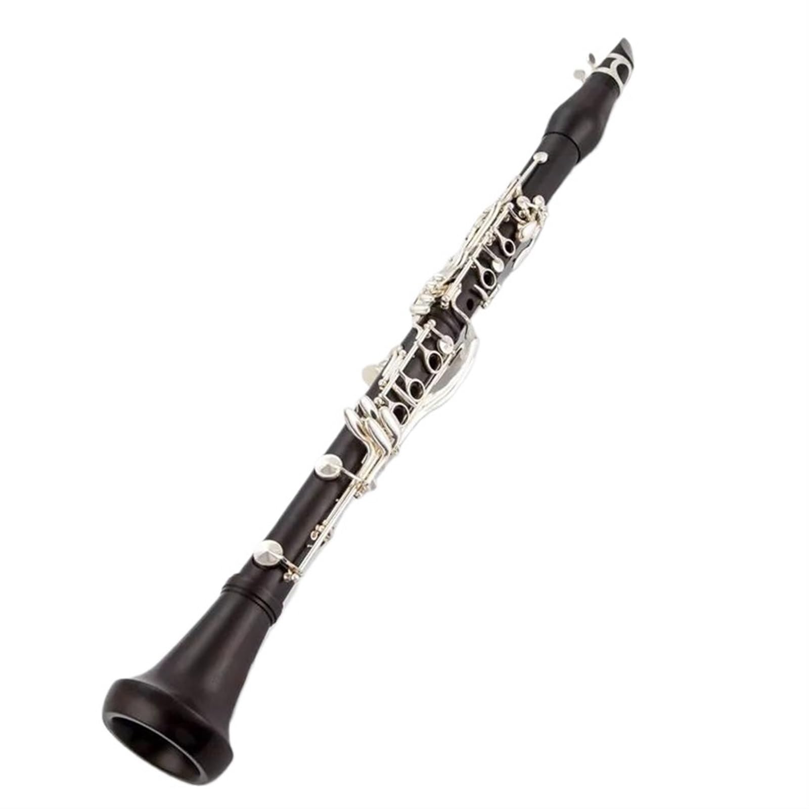 Klarnet Bb Klarnet Drewno Hebanowy Klarnet 17 Klawiszy Srebrny Klucz Instrumenty Muzyczne Case Stroiki