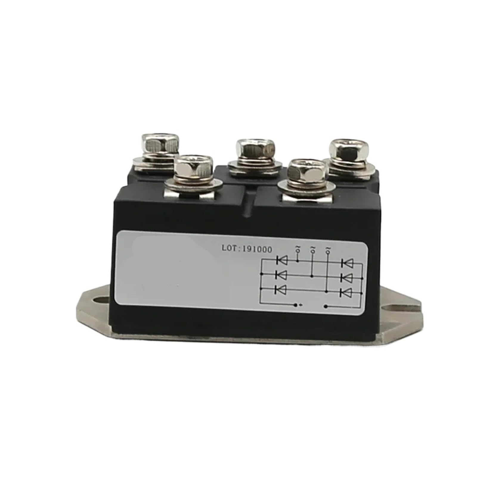 YMUGUEGH Rectifier bridge module rectifier power electronics VUO82-16 Three-phase rectifier module