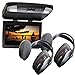 Audiovox AVXMTG13UHD 13" LED Overhead DVD Player w/ 2 Wireless IR Headphones