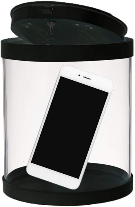 Amazon Sanwer タイミングロック タイムボックス タイムロッキングコンテナ 禁欲ボックス スマホの使いすぎを防ぐ タイマー機能付き 自律 習慣 パーティー 勉強 スマホ使用禁止 スマホ収納ボックス 収納ケース ボックス オンライン通販