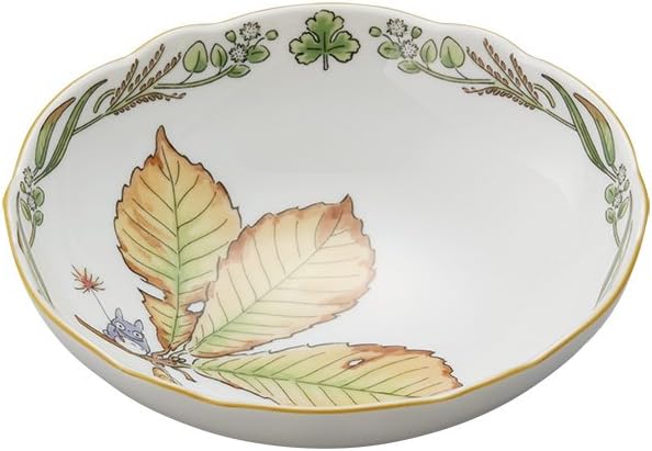 Noritake TT97806/4924-6 My Neighbor Totoro Bowl, 11.8 fl oz (350 cc), Microwave Safe, 1 Piece, Bone China