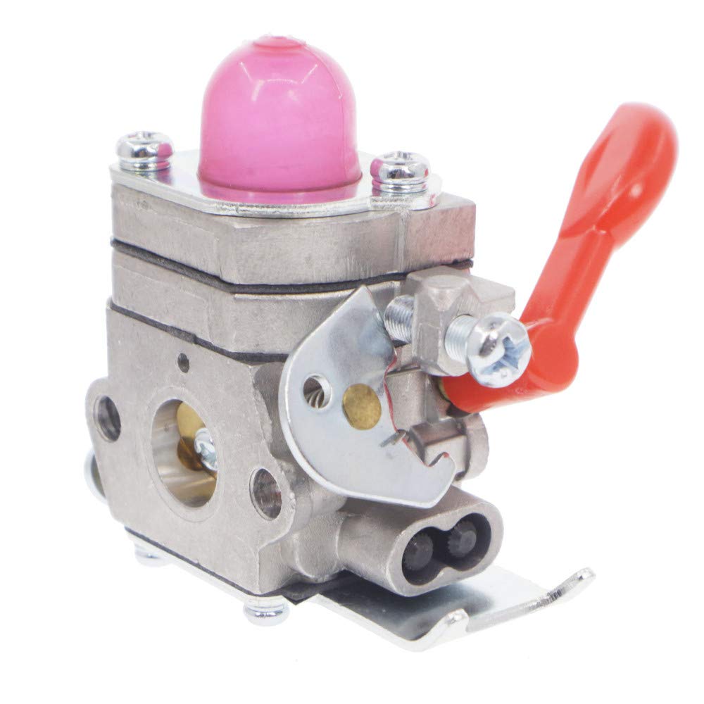 Hutdkte C1U-W19 Carburetor for Poulan P4500 PP025 PP125 PP258TP PP25E PP26E PP325 SM705 SM706 Trimmer 530071811 with AC04122 Fuel Line Air Filter Kit