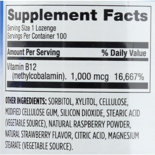 Sprouts Methyl B-12 1000 Mcg - 100 Tabletas miniatura 2