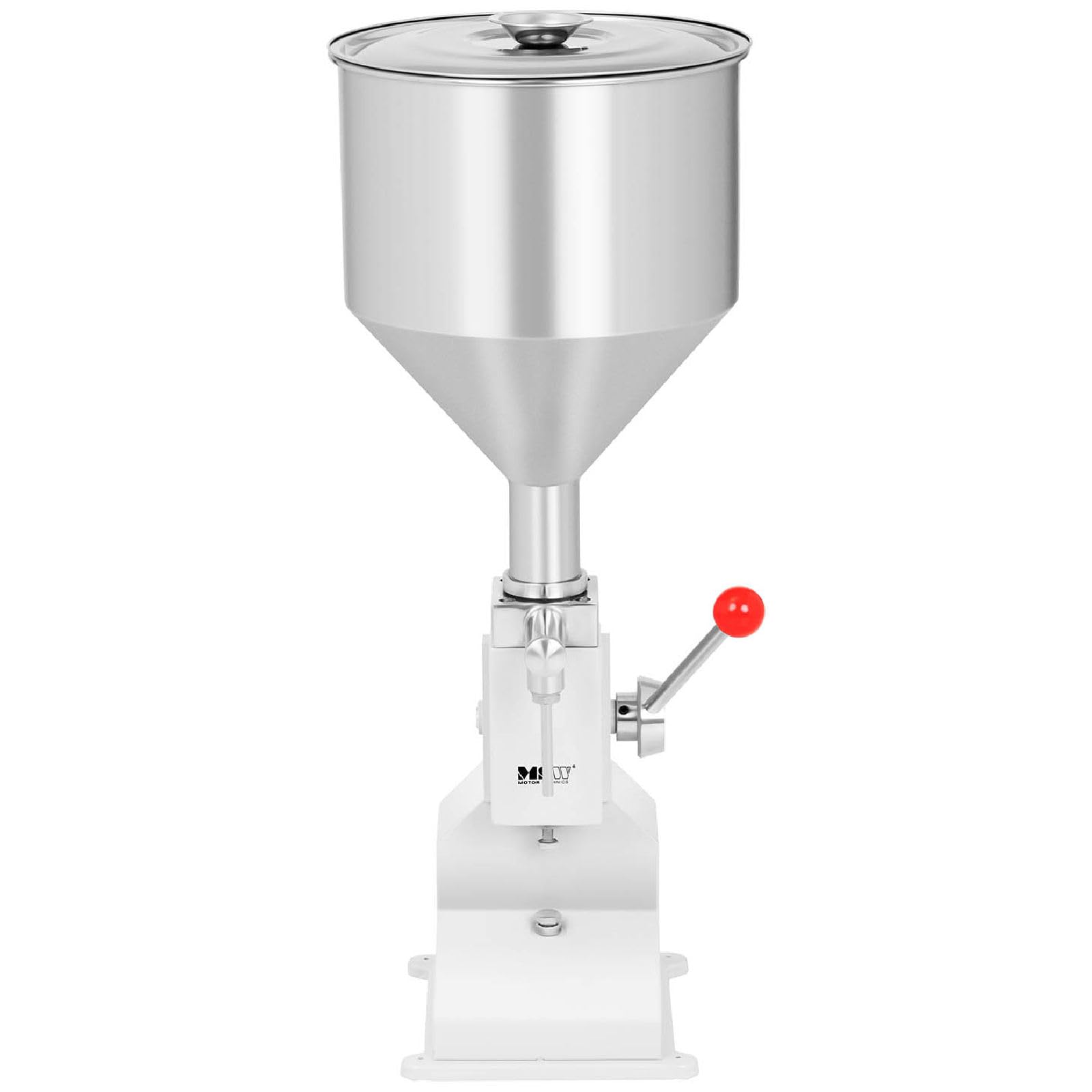 MSW MSW-FMM-01 Abfüllmaschine manuell Abfüller Füllmaschine 5 bis 50 ml 10,6 l Cremes Pasten Öl Essig abfüllen