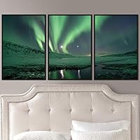 3 Piece Framed Canvas Wall Art Dayspring Canvas Prints Home Artwork Decoration for Living Room,Bedroom - 16