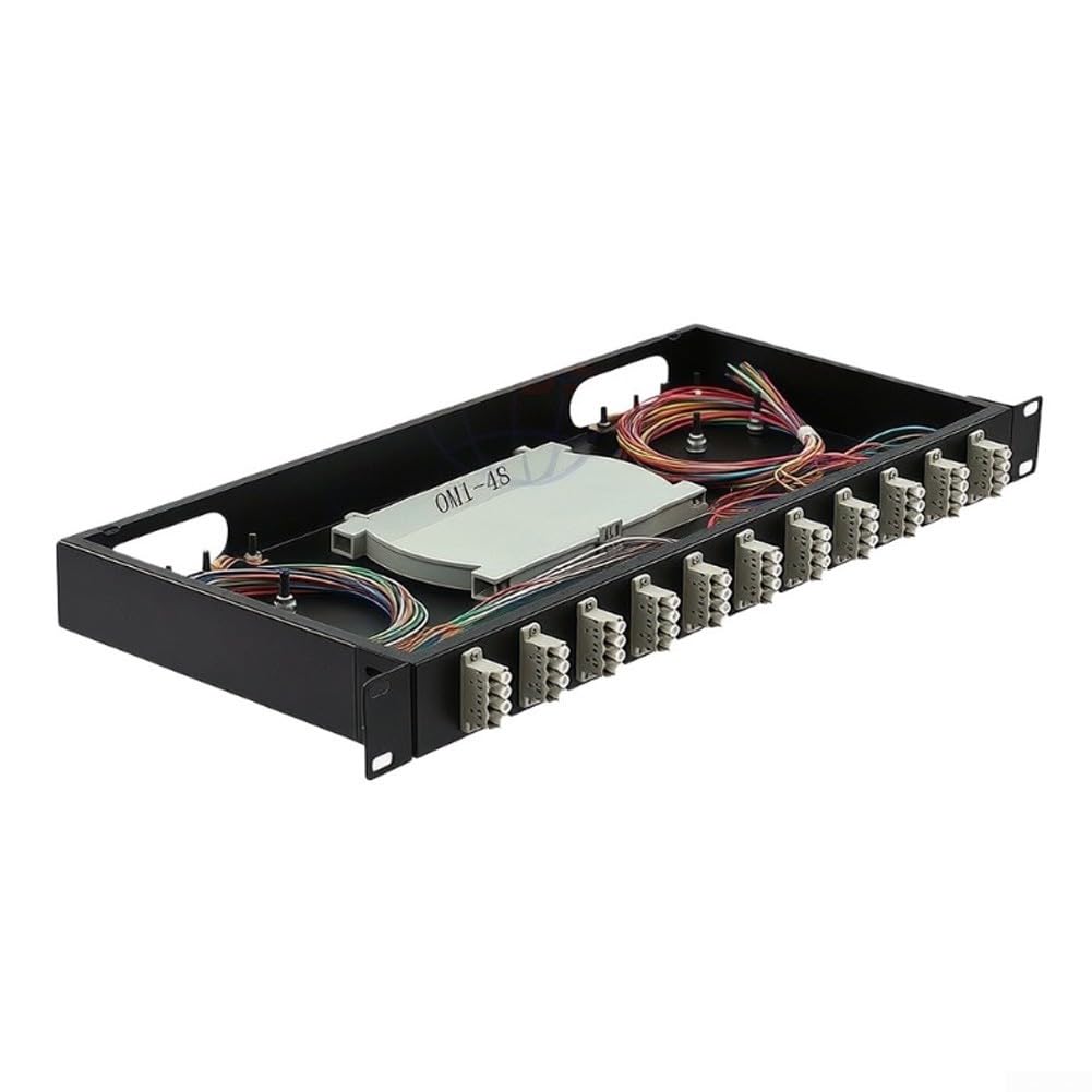 Kit Boîtier pour fibre Acier 12 Ports Gestion pour facile Kit(OM-1)