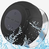 LUKADER Mini Bluetooth Shower Speaker Waterproof Cute Portable Wireless ...
