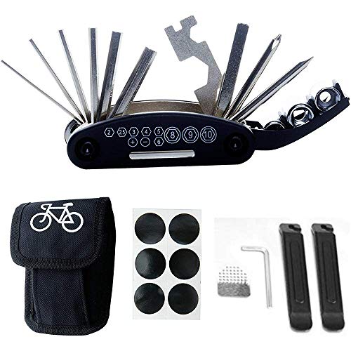 Kits de réparation de vélo et outil multifonction avec patch pneu