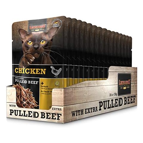 Leonardo Frischebeutel Pulled Beef | Getreidefreies Nassfutter Cover
