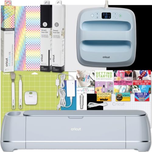 Cricut Maker 3 Cutting Machine with EasyPress 3 & Smart Iron...