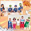 36 Packs super DIY theme hero Masks Hero Theme Crafts Color Your Own Masks heros DIY Paper Mask Arts and Crafts Helmet Paint for Kids Fun Home Activities Masquerade Party Supplies Super Party Favors #4