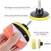 Car Buffers and Polishers Kit for Drill, 14Pcs Drill Polishing Wheel Foam Ball Buffing Pads Sponge Ball for Automotive Car Wheels Care, Metal, Plastic, Ceramic and Glass