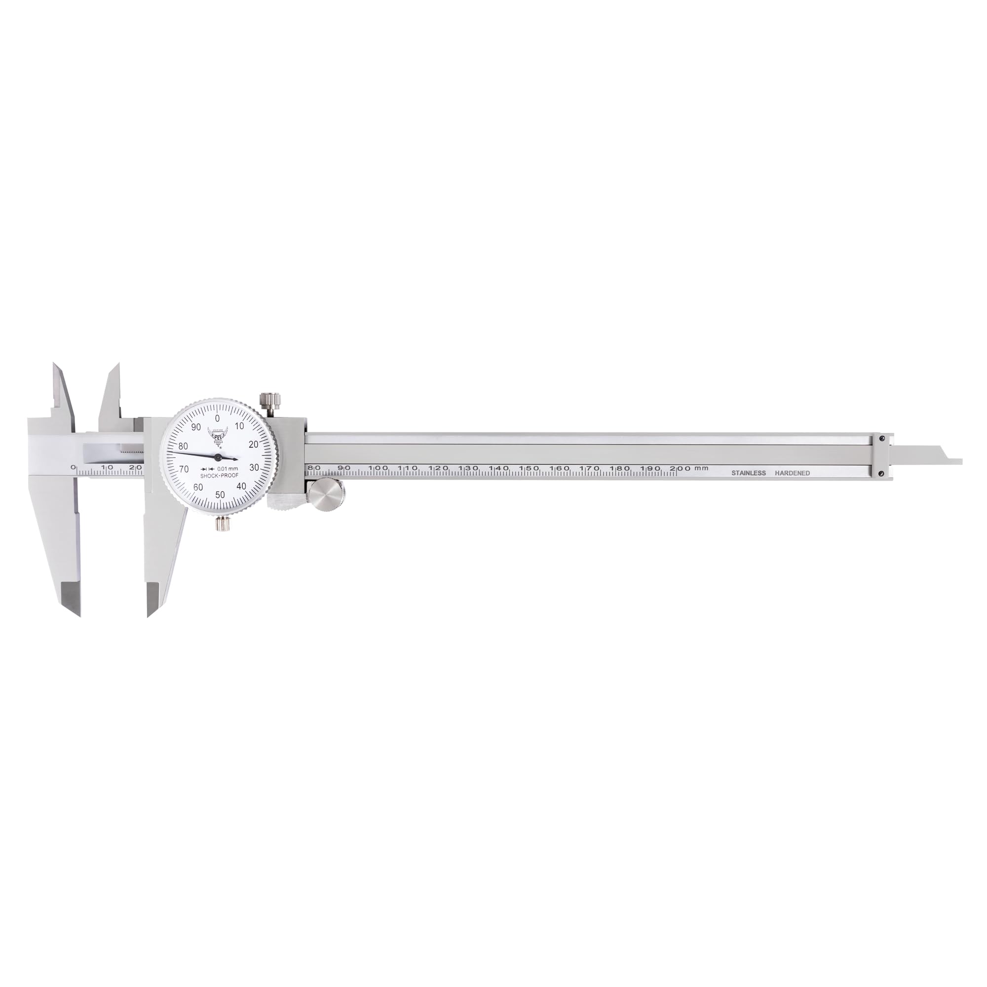 PEC Dial Caliper - 0-6 Inch Stainless Steel -13 PEC Dial Caliper - 0-6 Inch Stainless Steel -13